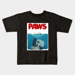 Paws-panda Kids T-Shirt